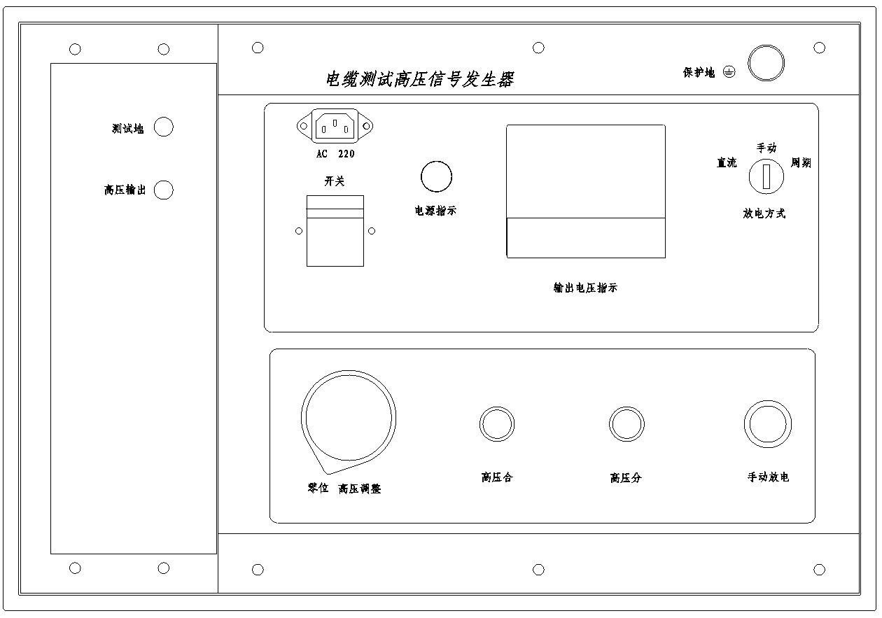 控制单元面板 控制单元面板