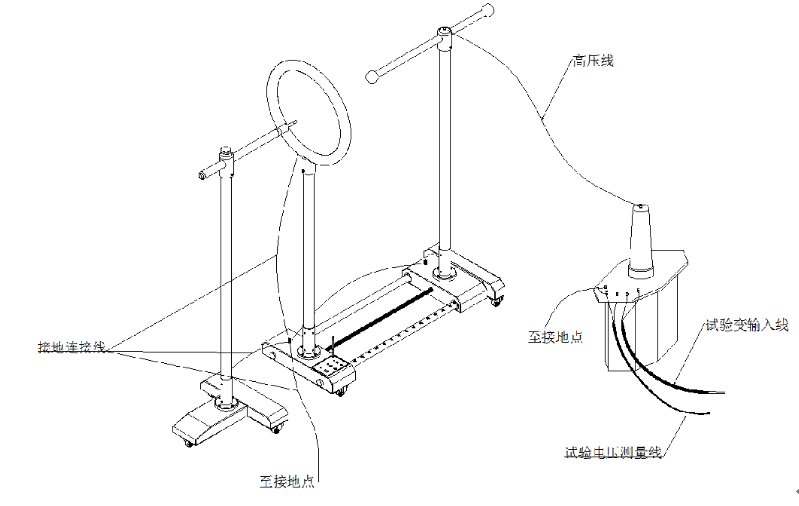 安全工器具检测设备验电器接线图