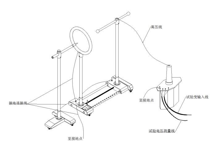 验电器试验接线示意图