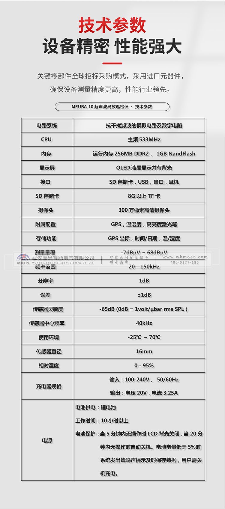 智能型超声波可视化检测仪技术参数