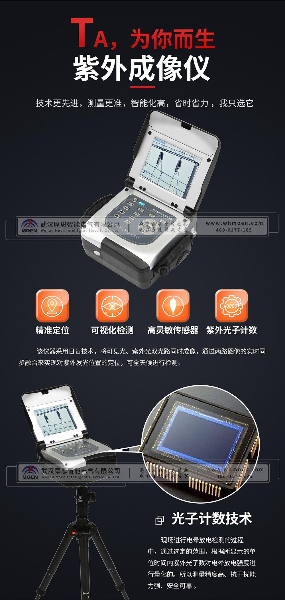 紫外成像仪功能